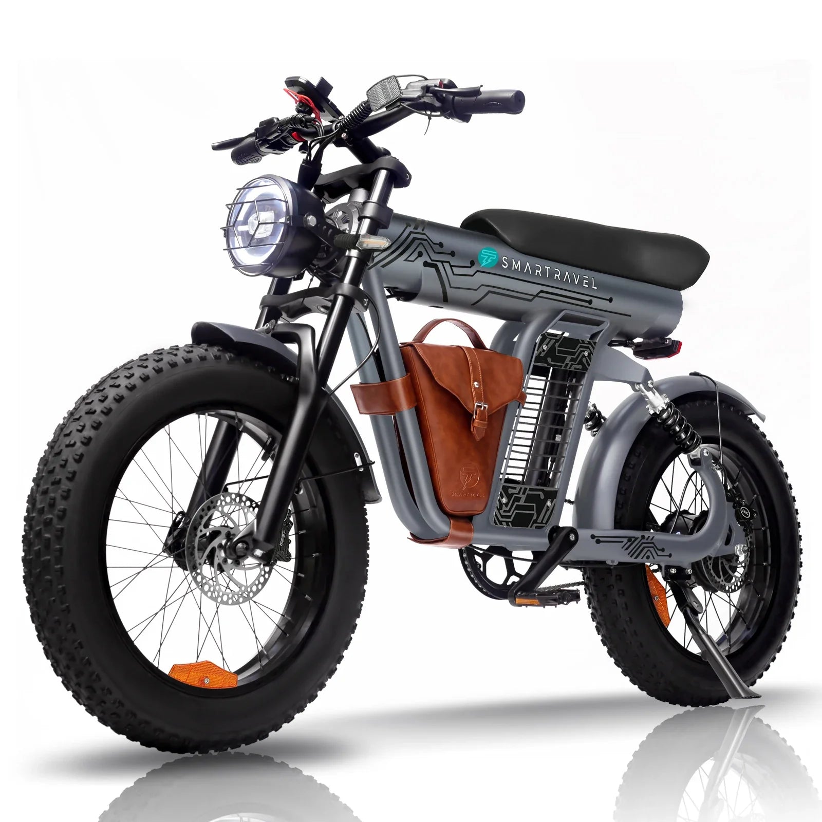eBike Boys 1200W Lithium Electric Bike - 48V, 20" Wheel, Fast Speed - Crown&Co