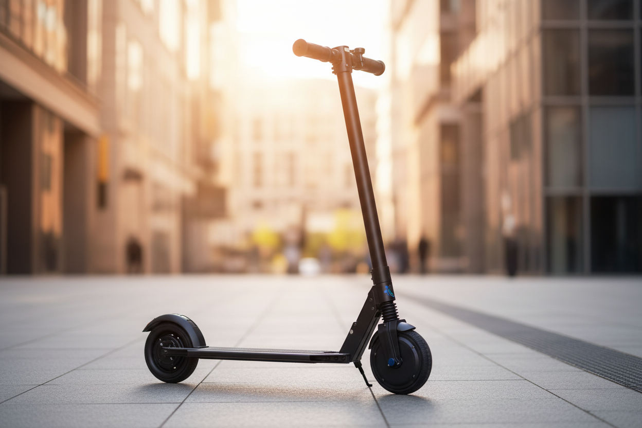 eBike Boys COROMA Electric Scooter – Urban Lifestyle Shot